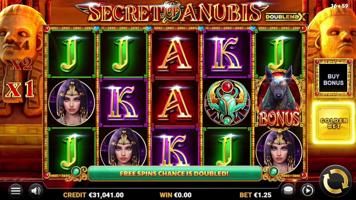 Secret of Anubis DoubleMax