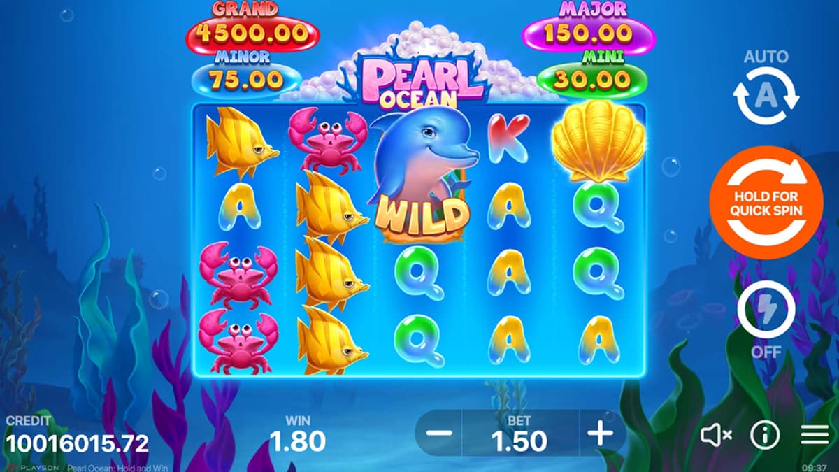 Pearl Ocean: Hold and Win