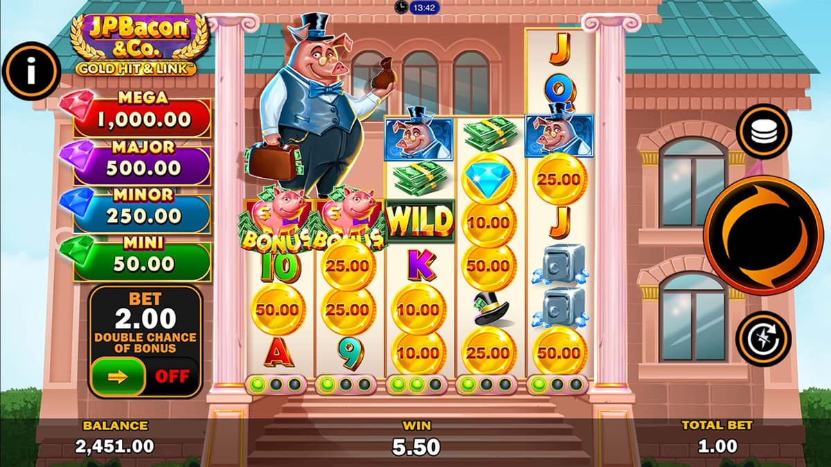 Gold Hit & Link: JP Bacon & Co