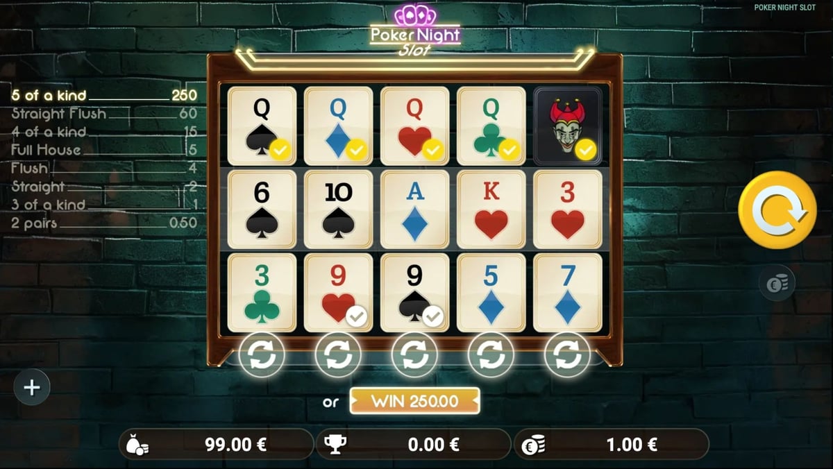 Poker Night Slot