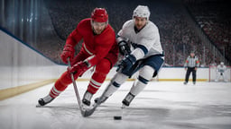 Kaks NHL-i mängijat.